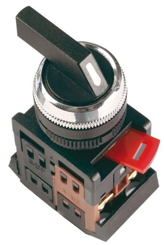 переключатель alclr-22 на 3 полож. черн. i-o-ii 1з+1p iek bsw10-alclr-3-k02 от BTSprom.by