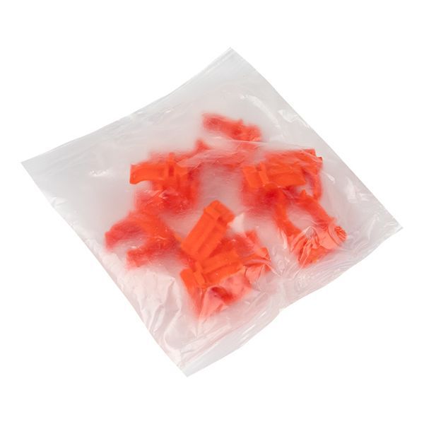  Держатель для труб (клипса) d16мм оранж. (уп.10шт) Plast EKF derj-z-16o фото в каталоге от BTSprom.by