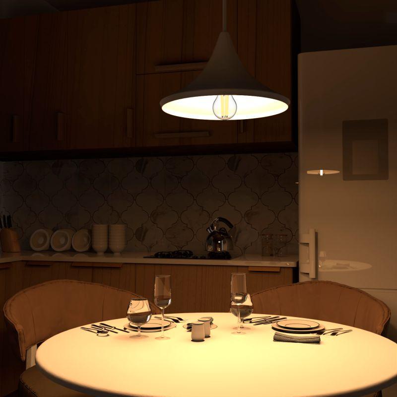 Лампа светодиодная филаментная Black Filament 30Вт A70 грушевидная 2700К тепл. бел. E27 3000лм GAUSS 102902130 фото в каталоге от BTSprom.by