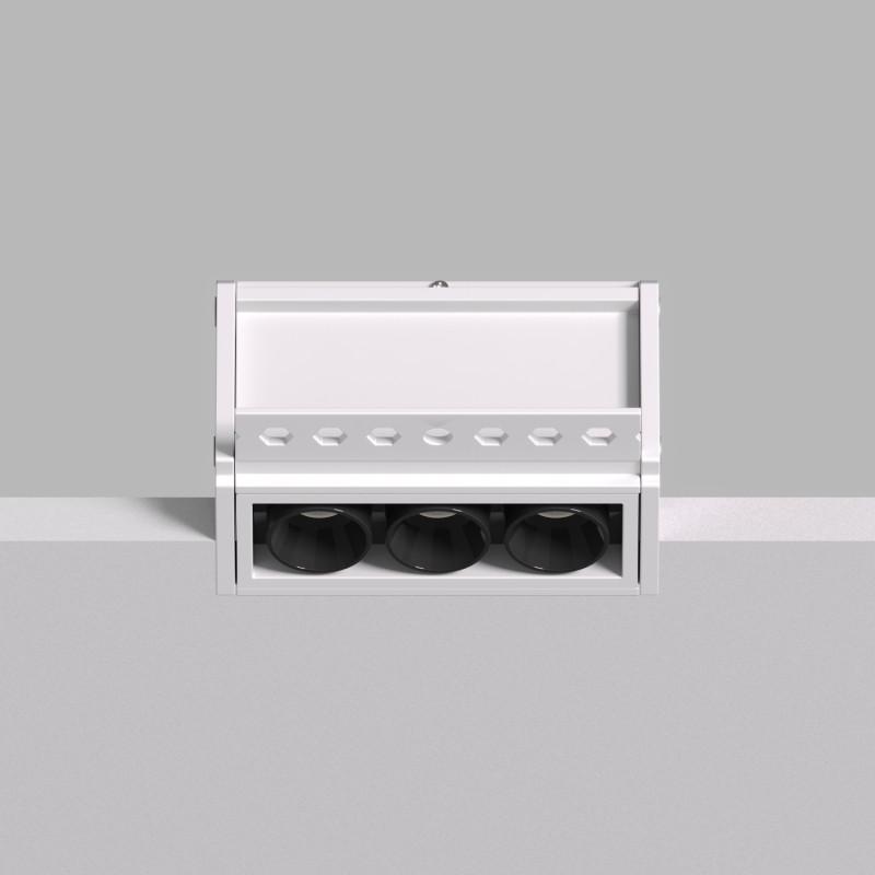  Светильник SPACE 6Вт 4000К IP20 220В L69мм 38град. встраив. под шпатлевку со светодиодом алюм. бел./черн. DENKIRS 723067 фото в каталоге от BTSprom.by