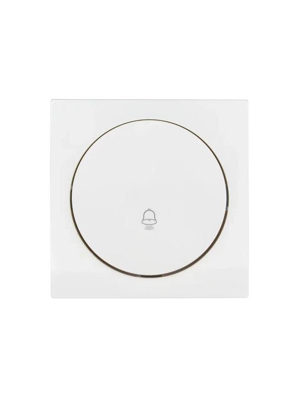  Кнопка звонка СП OSEN механизм бел. LEZARD 743-0288-103 фото в каталоге от BTSprom.by