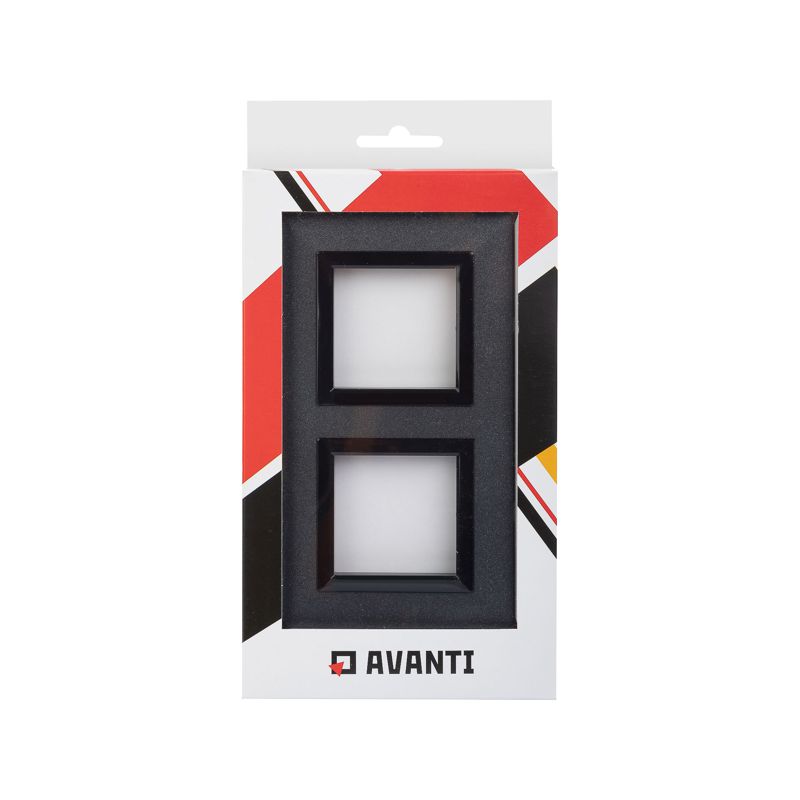  Рамка 2-м 4мод. Avanti метал. графит. DKC 4407854 фото в каталоге от BTSprom.by