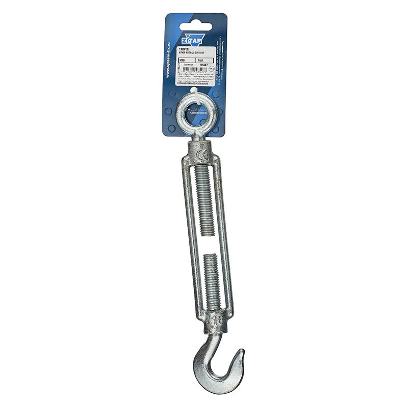 талреп крюк-кольцо м16 din 1480 tech-krep/zitar 111447 от BTSprom.by