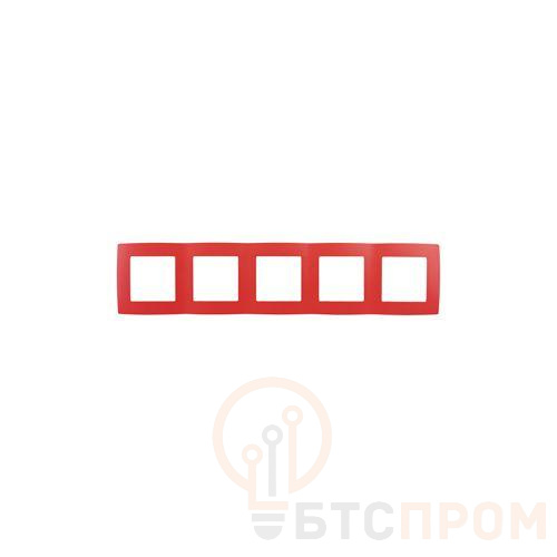 Рамка 5-м 12-5005-23 красн. ЭРА Б0019420 фото в каталоге от BTSprom.by  Рамка 5-м 12-5005-23 красн. ЭРА Б0019420 фото в каталоге от BTSprom.by