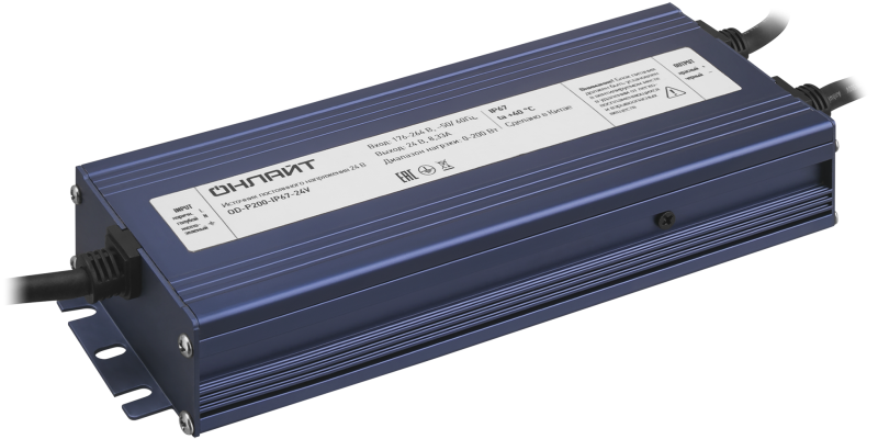 драйвер для светодиодной ленты 90 653 od-p200-ip67-24v онлайт 90653 от BTSprom.by