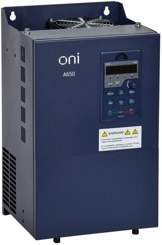 преобразователь частоты a650 380в 3ф 45квт 91а m oni a650-33e45m от BTSprom.by