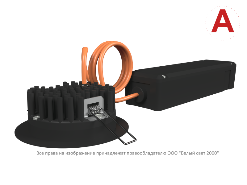  Светильник аварийный BS-ARUNA-10-L3-24 IP65 Black Белый Свет a31837 фото в каталоге от BTSprom.by