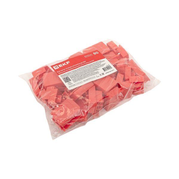  Заглушка на соединительную шину 4ф (уп.50шт) EKF zh-4f фото в каталоге от BTSprom.by