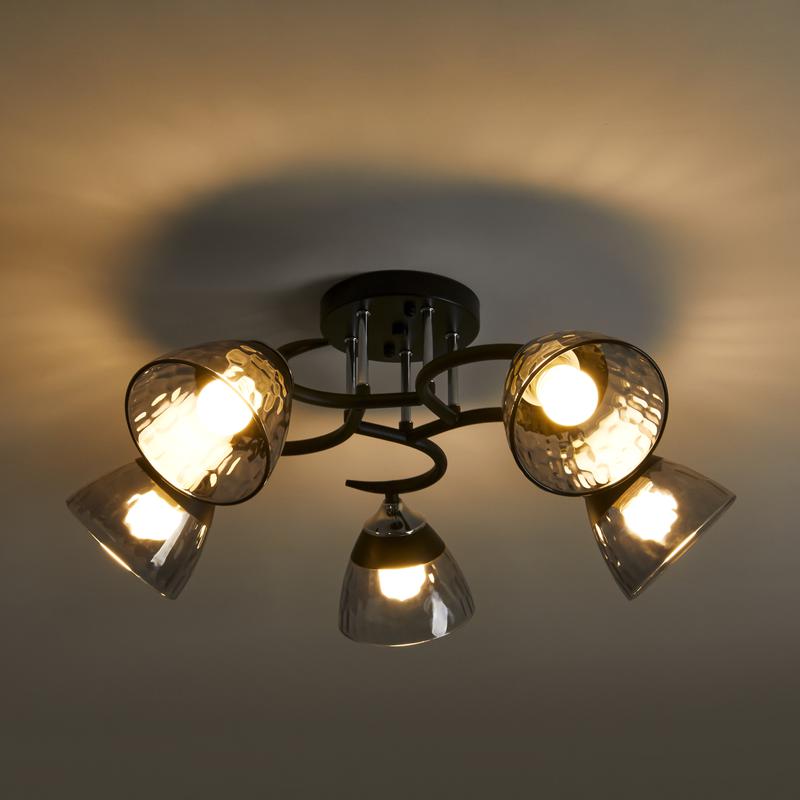  Светильник Lillu 200Вт E27х5 IP20 потолочн. Freya FR5464CL-05CH фото в каталоге от BTSprom.by