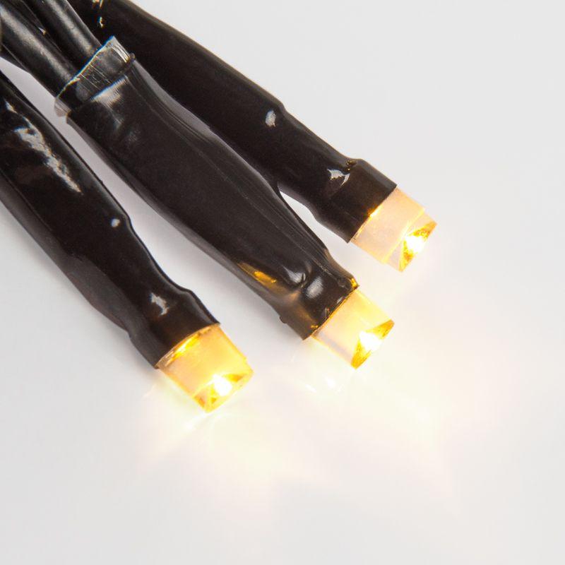  Гирлянда светодиодная управляемая"Нить" 10м 100LED тепл. бел. 10Вт 220-240В IP65 8 режимов провод ПВХ черн. (нужен контроллер 217-204) Neon-Night 303-136 фото в каталоге от BTSprom.by