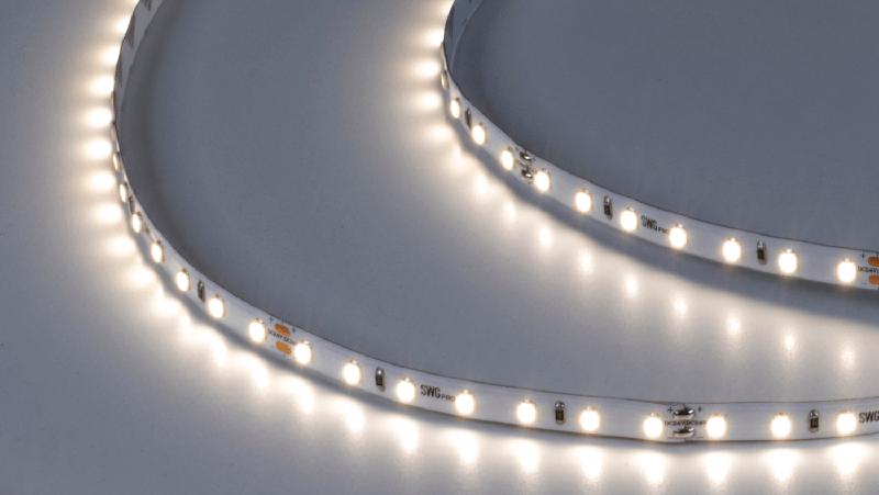 лента светодиодная про 2835 84led/м 8.6вт/м нейтр. бел. 24в ip20 (уп.5м) swg pro 00-00005849 от BTSprom.by