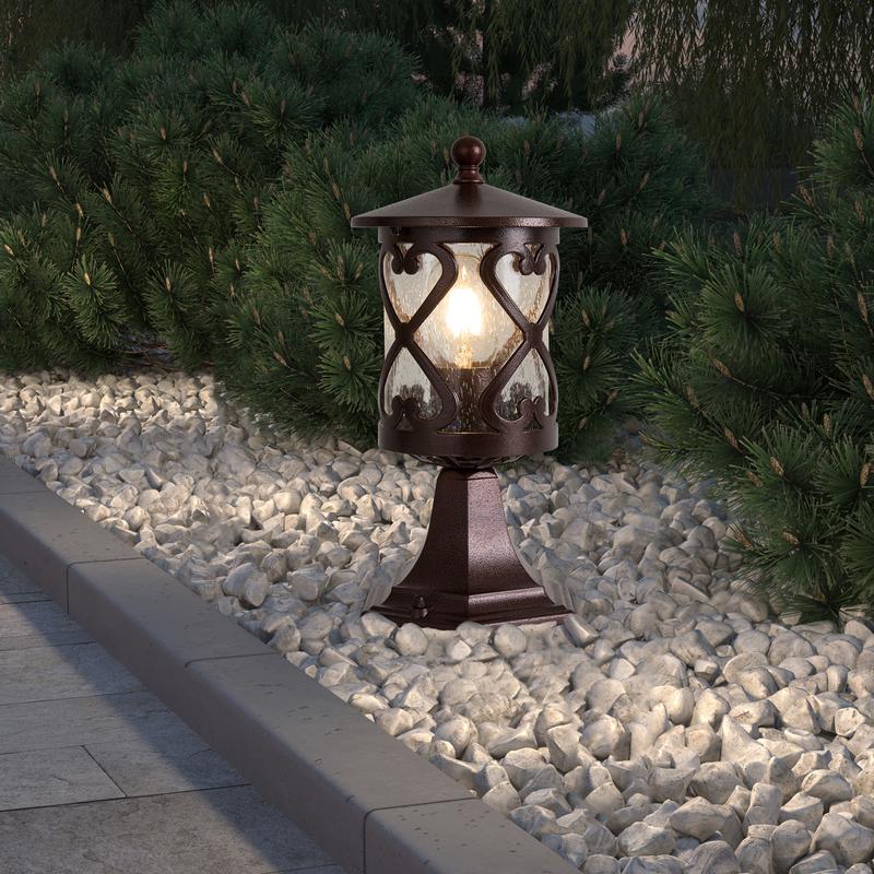  Светильник Mifi 1х40Вт E27 IP44 ландшафтный Voltega VGL7211FL-01BR фото в каталоге от BTSprom.by