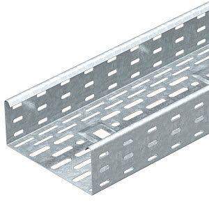 Лоток листовой перфорированный 300х85 L3000 сталь 1мм DKS 830 FT OBO 6086519 фото в каталоге от BTSprom.by