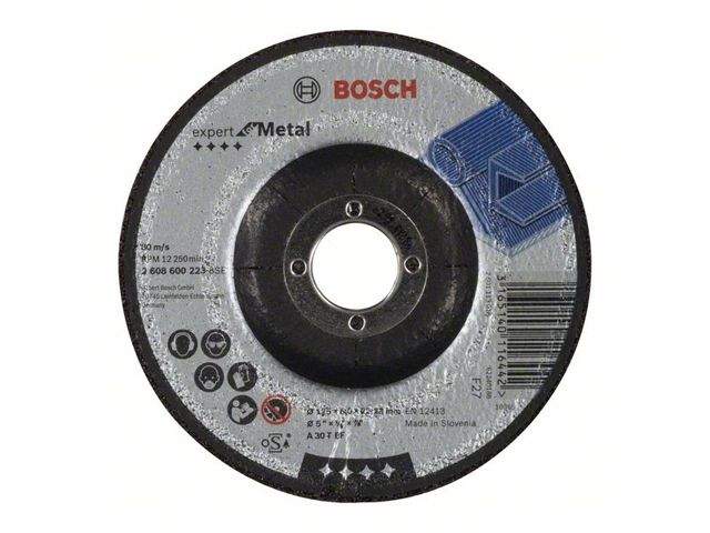 круг обдирочный 125х6x22.2 мм для металла bosch 2608600223 от BTSprom.by