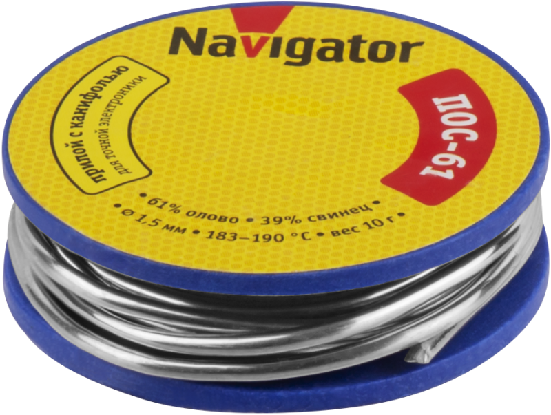 припой 93 722 nem-pos04-61k-1.5-k10 navigator 93722 от BTSprom.by