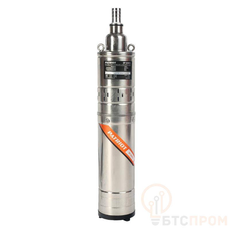 Насос скважинный SP 3250 S винтовой тип 750Вт 1920л/ч подъем-80м кабель 18м PATRIOT 315302463 фото в каталоге от BTSprom.by  Насос скважинный SP 3250 S винтовой тип 750Вт 1920л/ч подъем-80м кабель 18м PATRIOT 315302463 фото в каталоге от BTSprom.by
