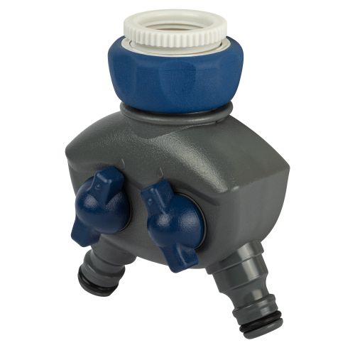  Распределитель двухканальный пластик (12/72) Green Apple Б0003125 фото в каталоге от BTSprom.by