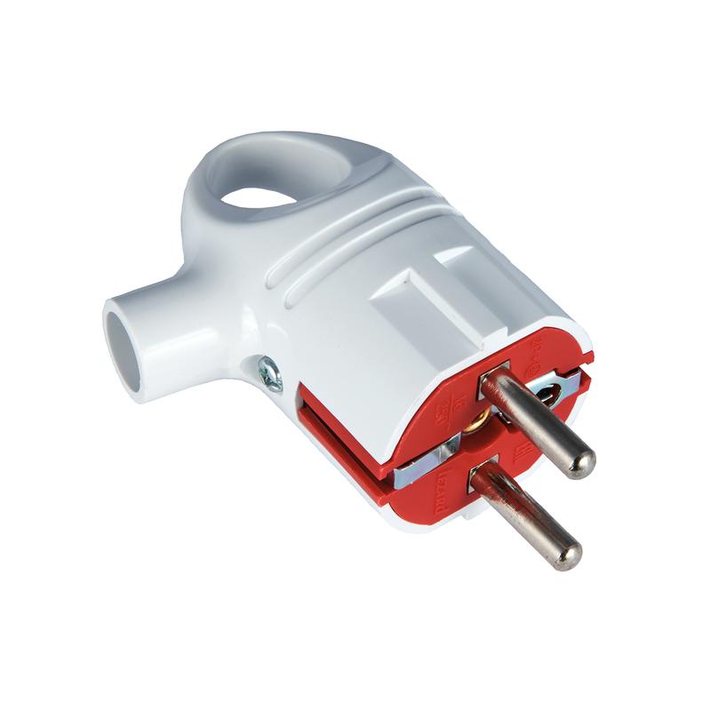 вилка accessories с заземл. с кольцом lezard 715-0401-604 от BTSprom.by