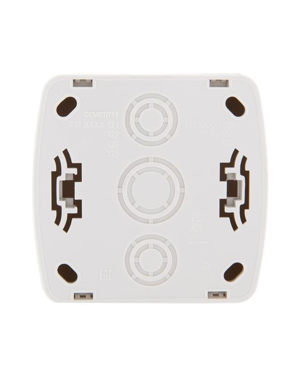  Розетка компьютерная ОП Demet RJ45 бел. LEZARD 711-0200-139 фото в каталоге от BTSprom.by