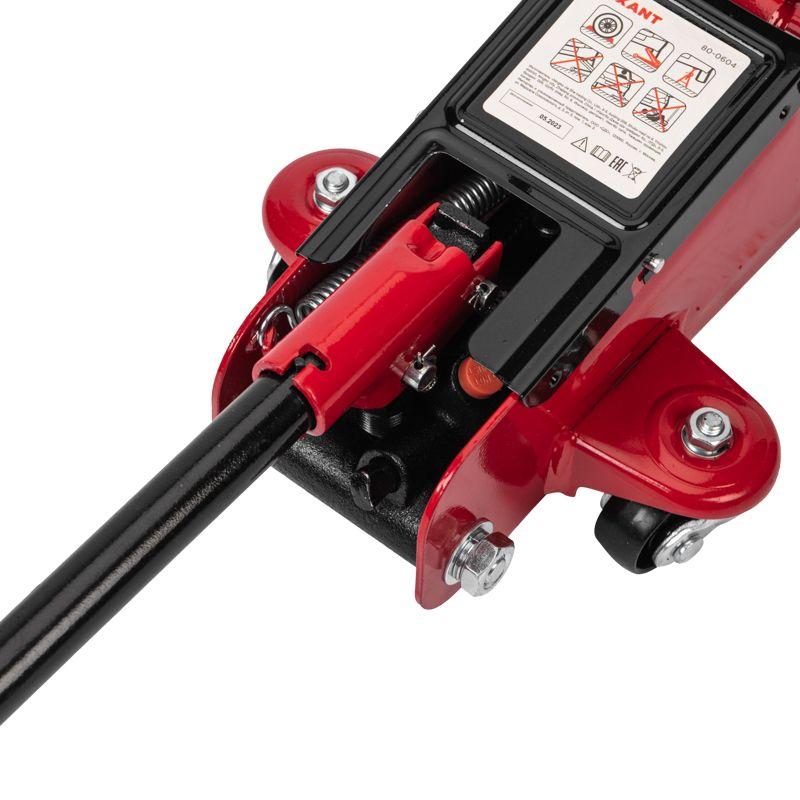  Домкрат гидравлический подкатной 2т в кейсе Rexant 80-0604 фото в каталоге от BTSprom.by