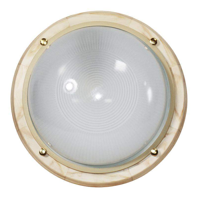  Светильник НПП 03-100-009 "Самарканд" 1101 E27 IP65 кругл. большой матов./корпус дерево сосна (инд. упак.) Элетех 1005500964 фото в каталоге от BTSprom.by