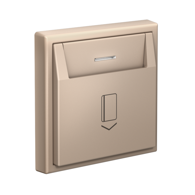  Выключатель карточный ArtGallery 10А без задержки времени быстрозажим. клем. песочн. SE GAL001214S фото в каталоге от BTSprom.by