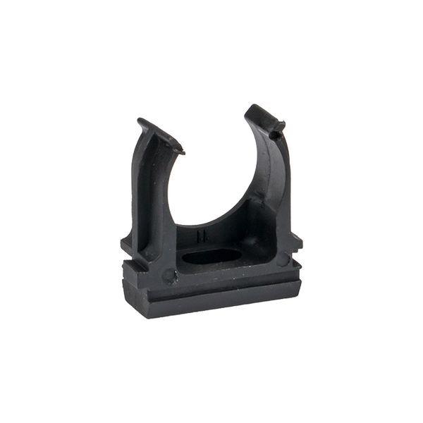 держатель для труб (клипса) d16мм черн. (уп.100шт) plast ekf derj-z-16-black от BTSprom.by