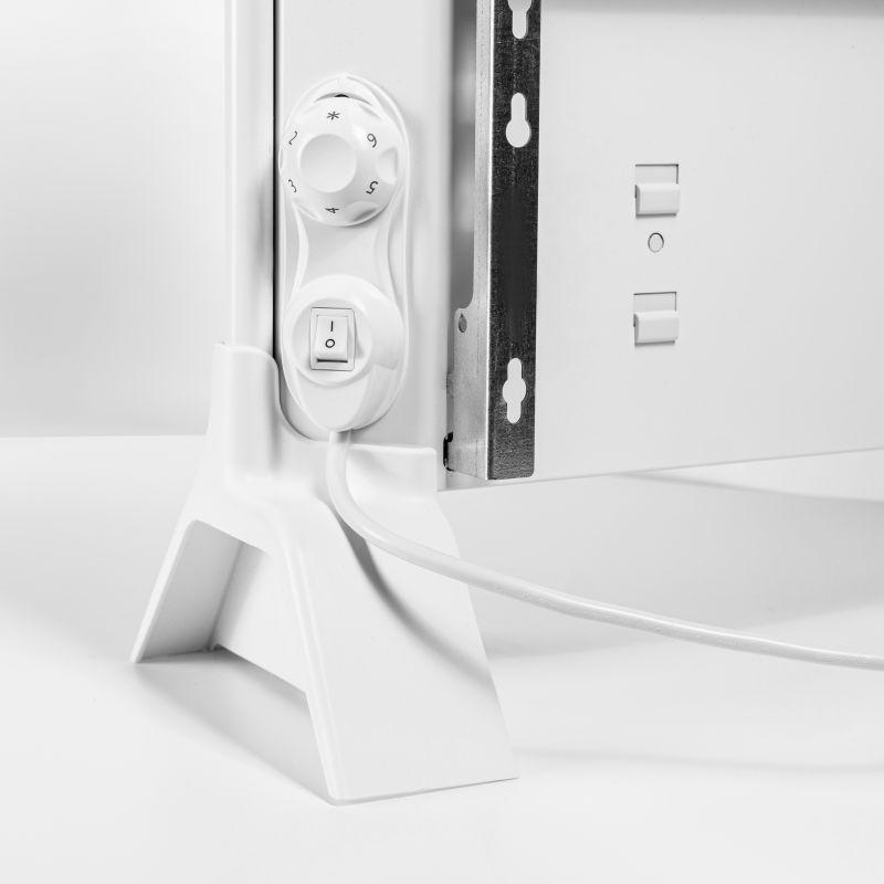  Конвектор 500Вт с мех. термостатом Lamken с верт. решеткой и кабелем 1.8м бел. Leg 230502 фото в каталоге от BTSprom.by