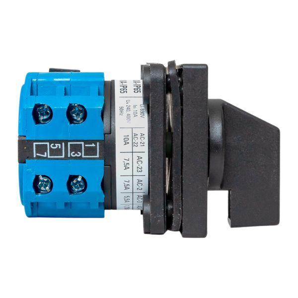  Переключатель кулачковый ПК-1-84 4п 10А для вольтметра (фазное напряжение) IP65 EKF pk-1-84-10-65 фото в каталоге от BTSprom.by