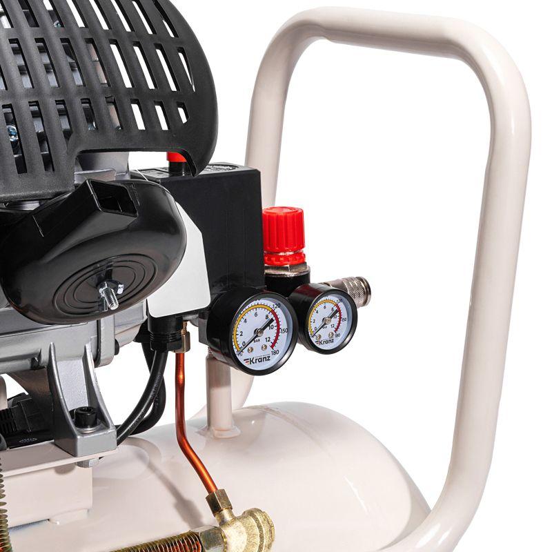  Компрессор воздушный KR-2200/50 2200Вт 400л/мин 50л Kranz KR-16-1153 фото в каталоге от BTSprom.by