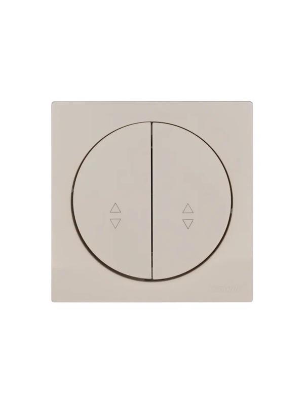  Выключатель проходной 2-кл. СП OSEN 10А IP20 механизм сл. кость LEZARD 743-9088-106 фото в каталоге от BTSprom.by