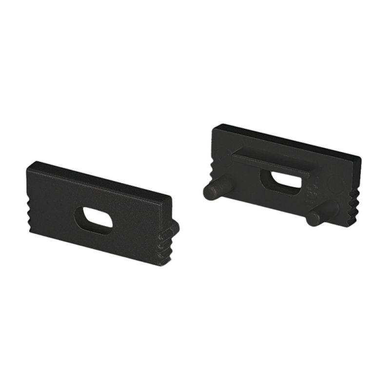 заглушка sl-slim-h7 black с отверстием пластик arlight 037510 от BTSprom.by