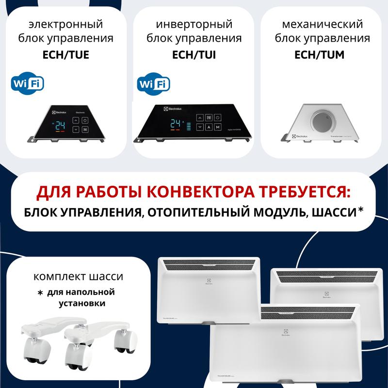  Блок управления Transformer Digital Inverter ECH/TUI3 Electrolux НС-1199056 фото в каталоге от BTSprom.by