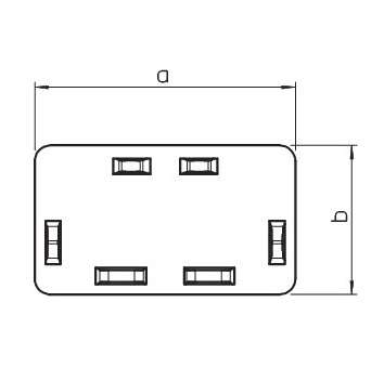 заглушка торцевая для мини-канала wdk he15040rw бел. (уп.10шт) obo 6193110 от BTSprom.by