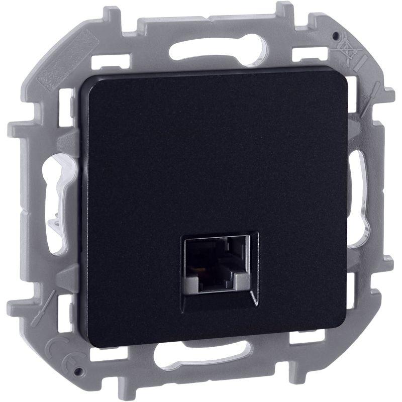 розетка компьютерная inspiria rj45 кат.5e utp антрацит iek 673828 от BTSprom.by