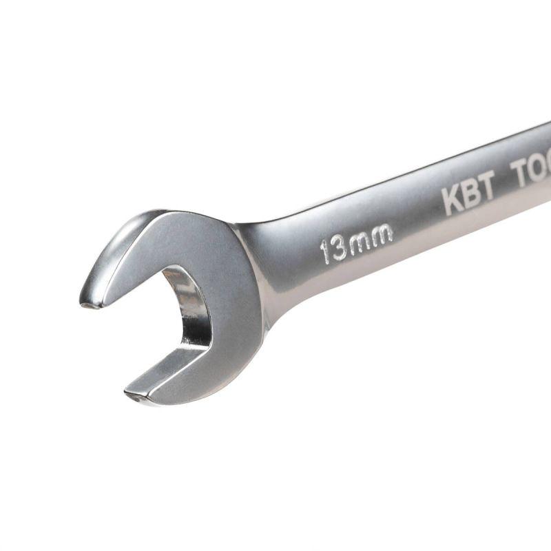  Набор гаечных комбинированных трещоточных ключей НТК-6 (8-17) KBT-PROFESSIONAL КВТ 91948 фото в каталоге от BTSprom.by