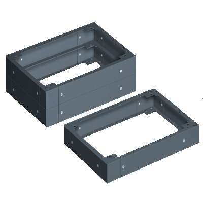 цоколь для шкафа ram block cqe 400х400х100 dkc r5ze441 от BTSprom.by