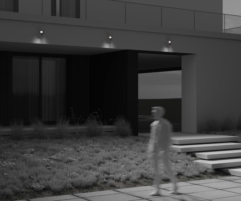  Прожектор с датчиком движения Flood 10Вт 4000К 110град. IP65 Maytoni FL001-L10B4KSR фото в каталоге от BTSprom.by