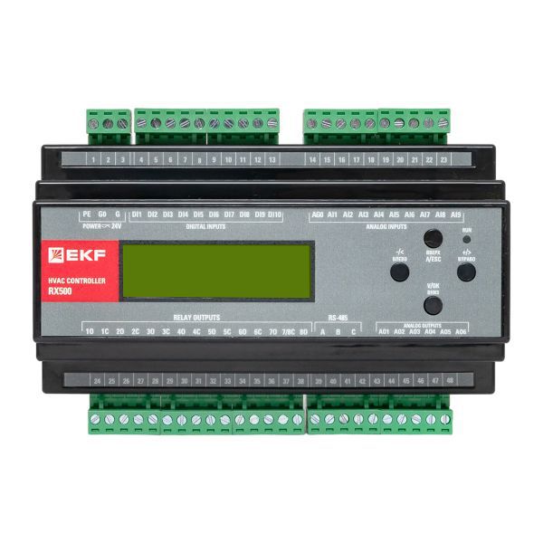  Контроллер конфигурируемый для систем вентиляции EKF RX500-V фото в каталоге от BTSprom.by