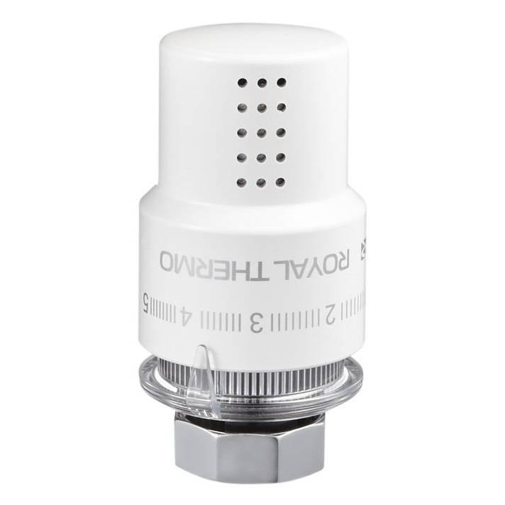 термоголовка жидкостная design м30х1.5 rto 07.0009 бел. royal thermo нс-1443124 от BTSprom.by