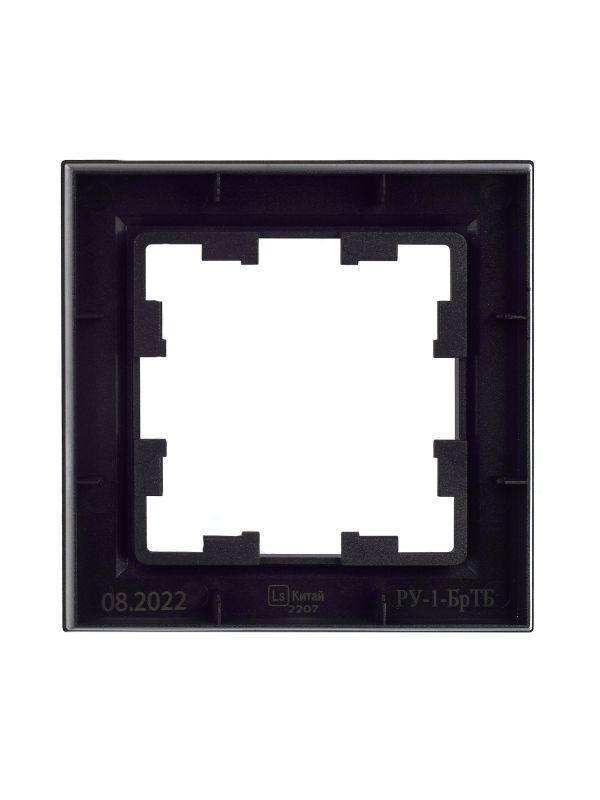  Рамка 1-м BRITE РУ-1-БрТБ бронза IEK BR-M12-K45 фото в каталоге от BTSprom.by