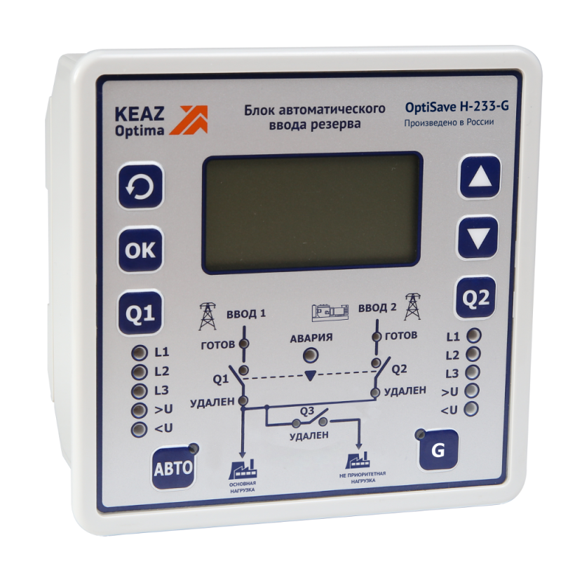 блок автоматического ввода резерва optisave h-233-g-у3 кэаз 285581 от BTSprom.by