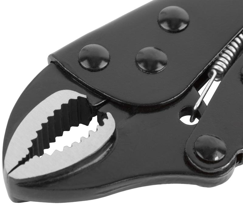  Зажим ручной с фиксатором тип WR черненый 100мм FIT 52710 фото в каталоге от BTSprom.by