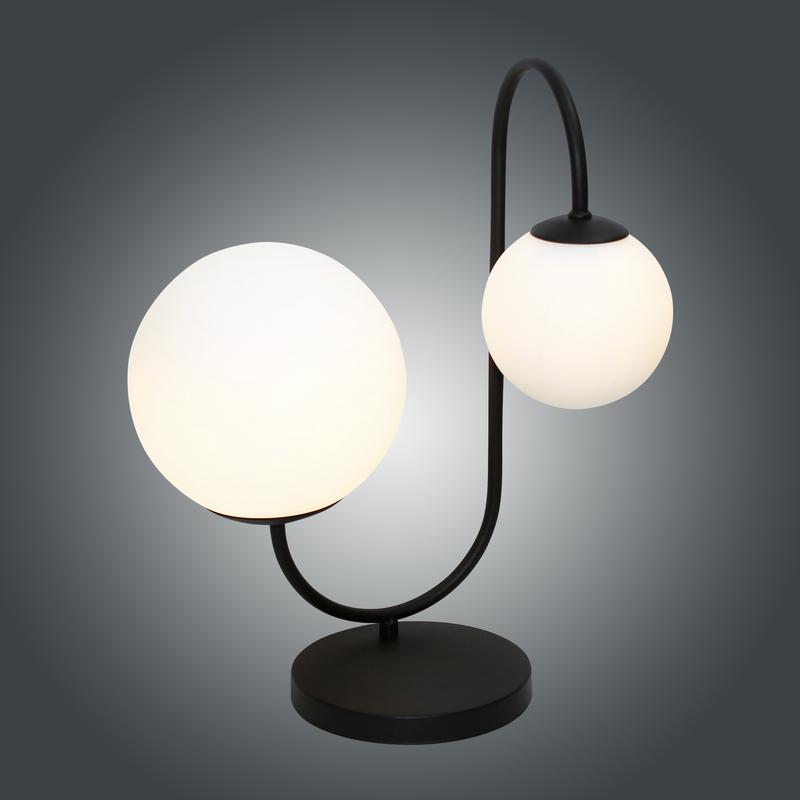  Светильник "Тефия" ННБ 63-2х40-020 шнур черн. (ИМ) настольный черн. муар Элетех 1005405128 фото в каталоге от BTSprom.by