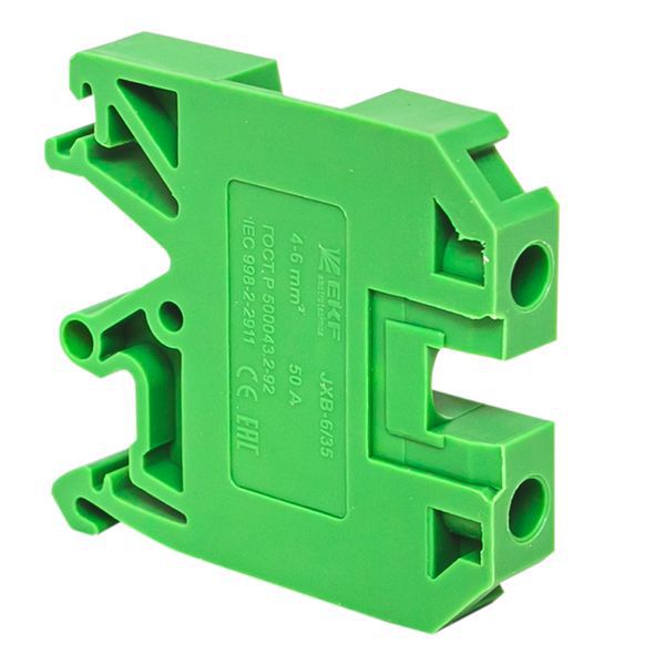  Колодка клеммная JXB-6/35 (50а) зел. EKF plc-jxb-6/35gn фото в каталоге от BTSprom.by