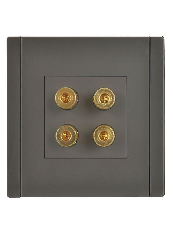  Аудиорозетка 4-м FORTE&PIANO FP339 сер. IEK FP-S40-K03 фото в каталоге от BTSprom.by