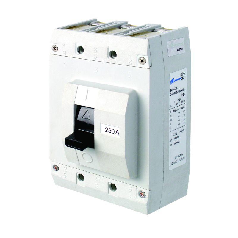 выключатель автоматический 320а ва04-36-341830-20 ухл3 660в контактор 1040899 от BTSprom.by