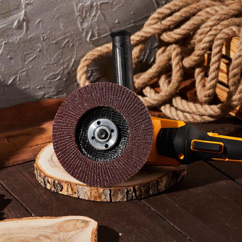  Круг лепестковый торцевой P60 150х22.2мм Kranz KR-90-0019 фото в каталоге от BTSprom.by