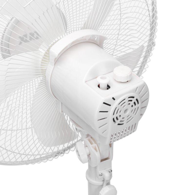  Вентилятор напольный DX-40 40Вт 16дюйм бел. DUX 60-0218 фото в каталоге от BTSprom.by