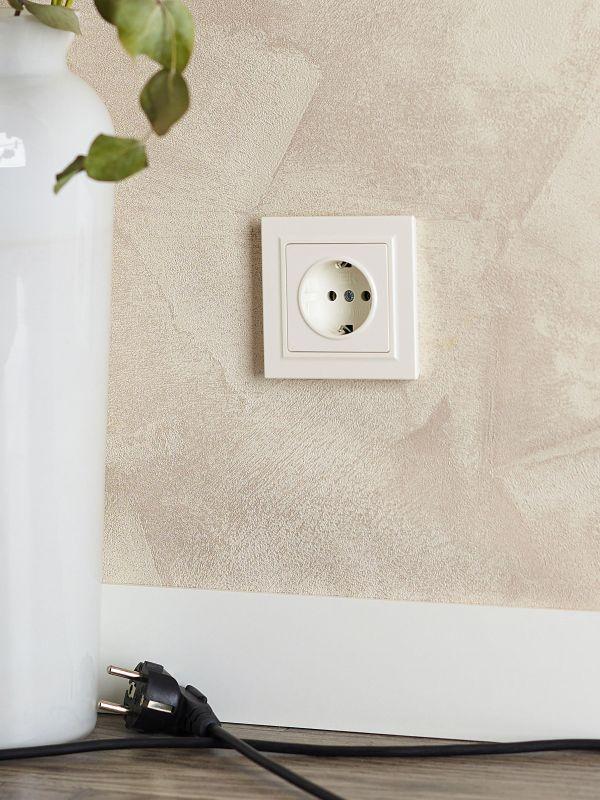  Розетка 1-м СП BRITE РС11-1-0-БрЖ 16А с заземл. без защ. шторки механизм жемчуж. IEK BR-R11-16-K36 фото в каталоге от BTSprom.by